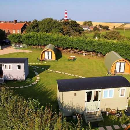 Lanterns Shepherds Huts & Glamping Hotel Happisburgh Buitenkant foto