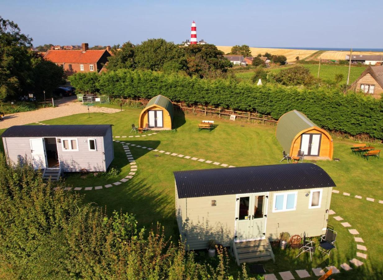 Lanterns Shepherds Huts & Glamping Happisburgh Buitenkant foto