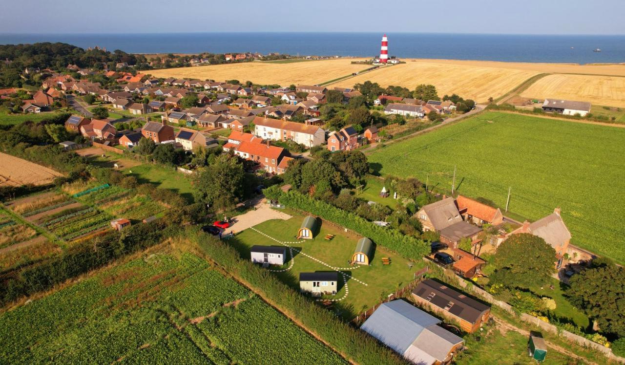 Lanterns Shepherds Huts & Glamping Happisburgh Buitenkant foto